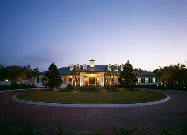 A view of the clubhouse at Founders Golf Club