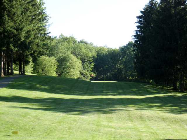 A view from a fairway at Oak Lake Golf Course