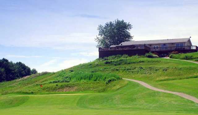 A view of the clubhouse at Brant Valley Golf Course