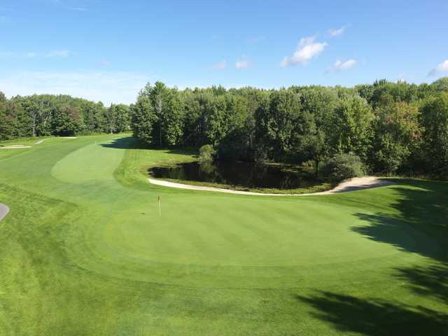 A view of the 12th hole at Moor from Boyne Highlands Resort