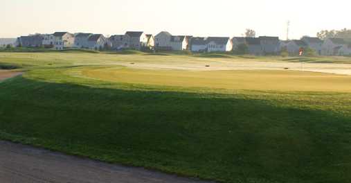 A view of a green at Falcon Golf Course