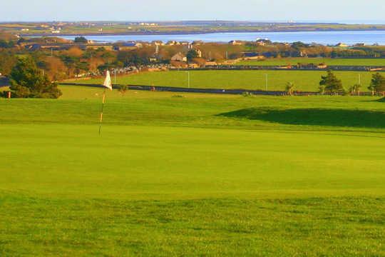 A view of a green at Rowany Golf Club
