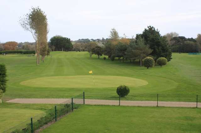 A view of a green at St Clements Golf & Sports Centre