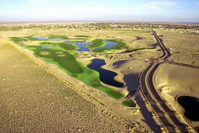 Aerial view from The Links at Las Palomas Resort Golf Club