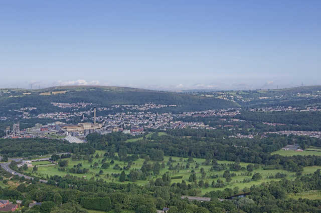 Aerial view of Mond Valley Golf Club