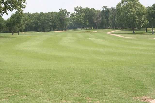A view of a fairway at Fountainhead Creek Golf Club
