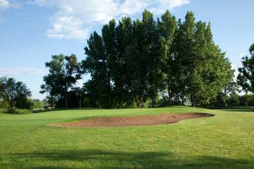 A view of a green at Rapid City Elks Golf Course