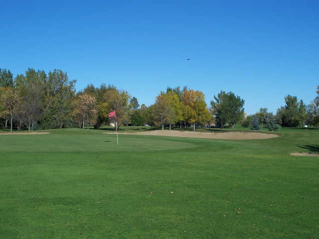 A view of the 7th hole at Lee Park Golf Course