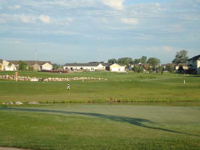 A view of hole #9 at Rolling Hills