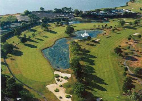 Aerial view from The Golf Club at Middle Bay