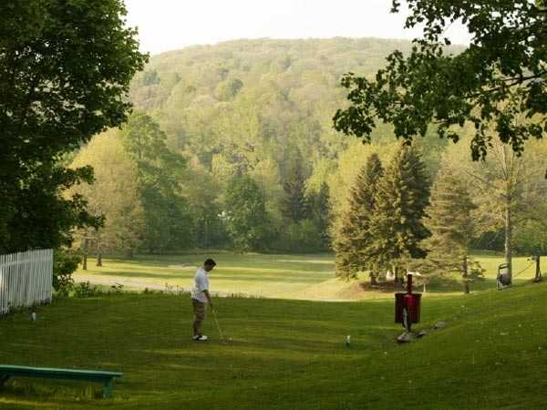 A view from a tee at Hornell Golf Club