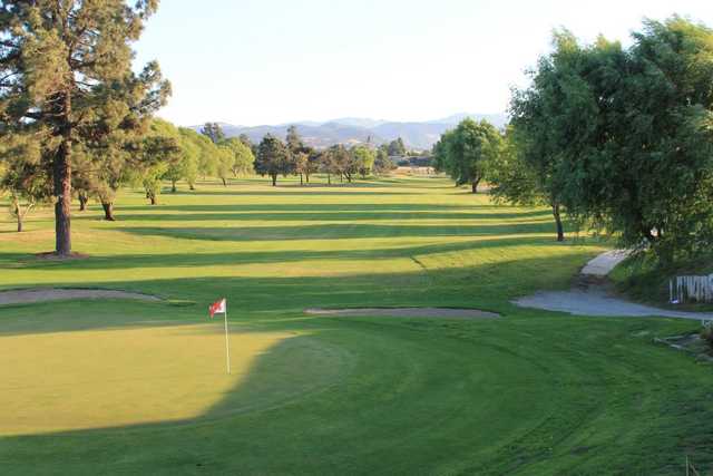 A view of the 7th hole at King City Golf Course