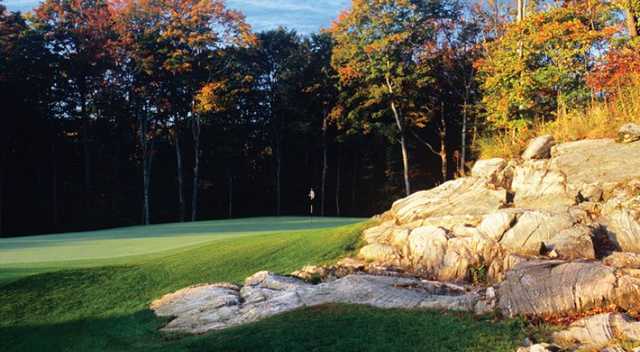 A view of the 11th green at The Rock Golf Club