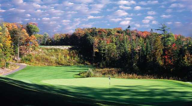 A view of hole #12 at The Rock Golf Club