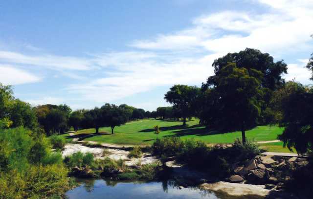 A view of the 9th fairway at Duck Creek Golf Course