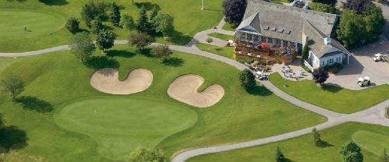 Millcroft GC: Aerial view of the clubhouse