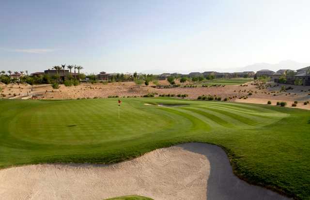 A view of the 4th green at Aliante Golf Course (Brian Oar)