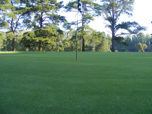 A view of the 17th hole at Fairmont Golf Club