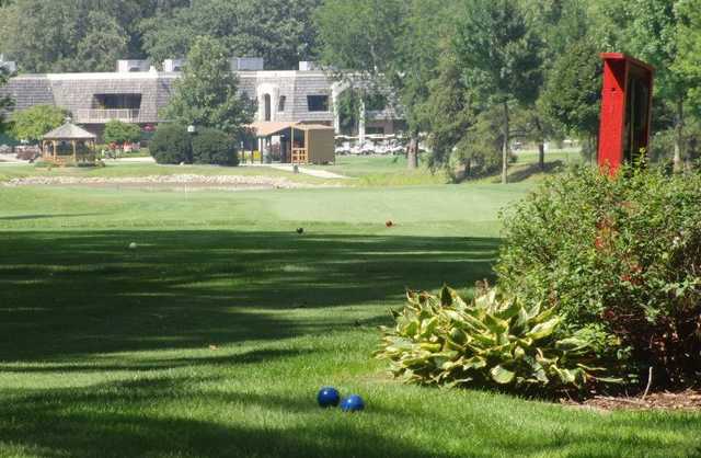 A view of the clubhouse at Kankakee Elks Country Club
