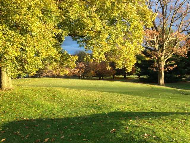 A view of a green at Ingleside Golf Club