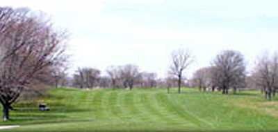 A view of a fairway at Parkview Golf Course