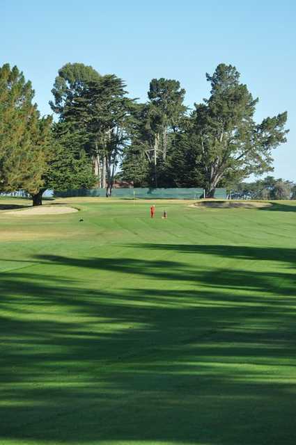 A view of the 8th fairway at Pajaro Valley Golf Club