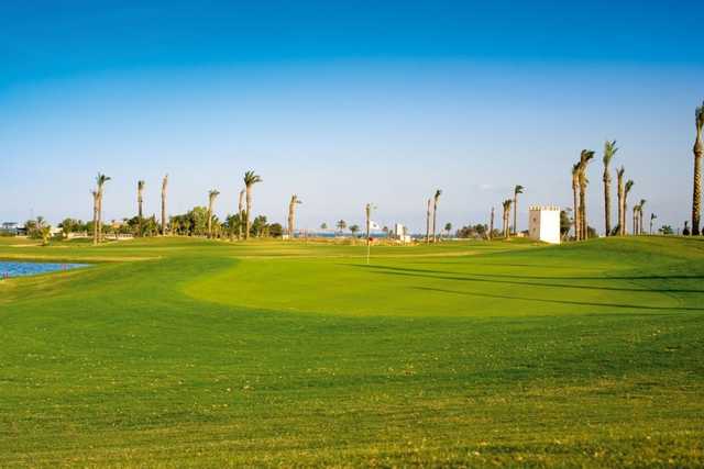 A view of a green at La Serena Golf Club.