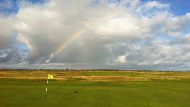 A view of a hole at Minehead & West Somerset Golf Club