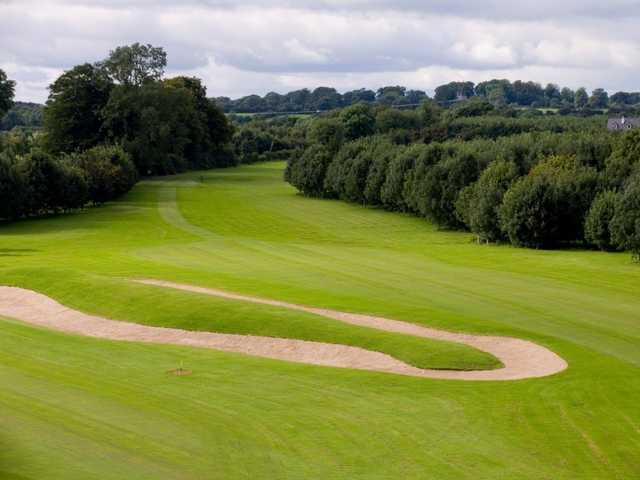 A view of a fairway at Highfield Golf Club