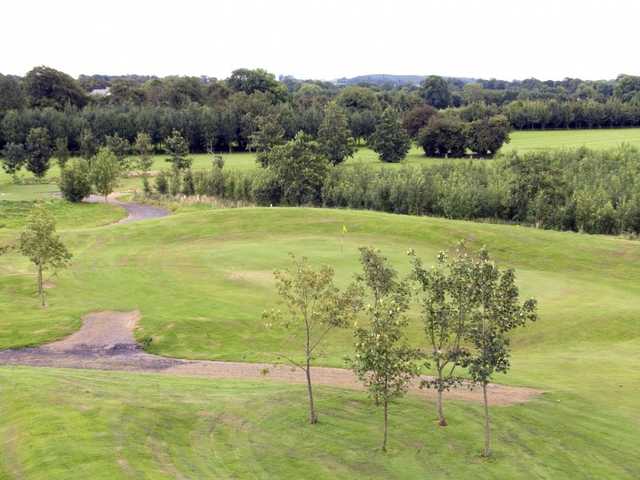 A view of a hole at Highfield Golf Club