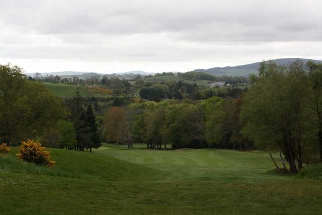 A view of the 9th fairway at Delgany Golf Club