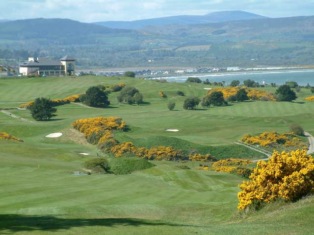 A view from fairway #16 at Wicklow Golf Club