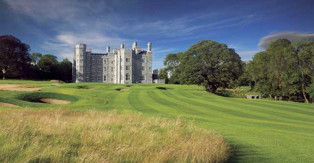 A view of the 18th fairway at Killeen Castle Golf Club