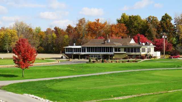 A view of the clubhouse at Spring Lake Country Club