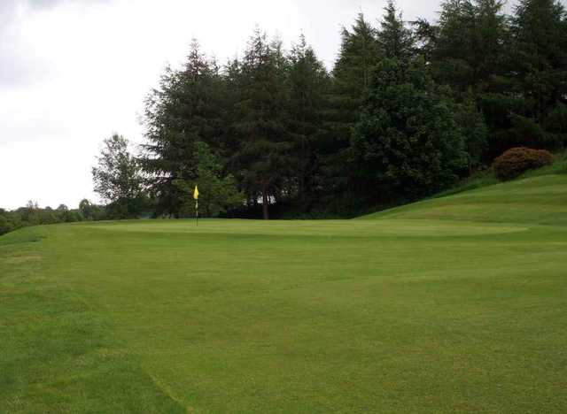A view of the 14th green at Spa Golf Club