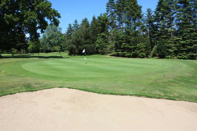 A view of hole #13 at Spa Golf Club