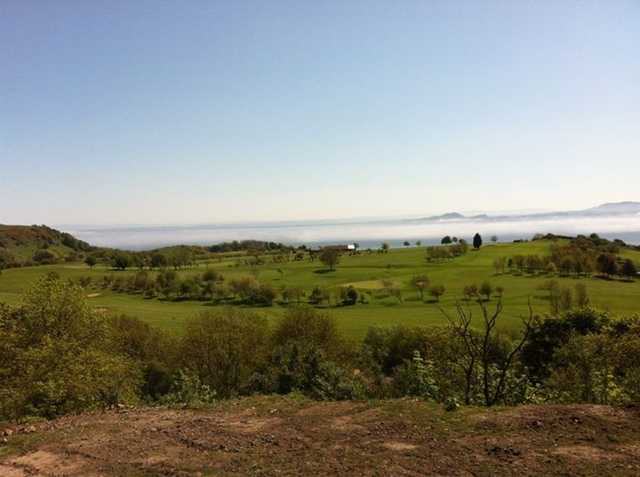 A lovely day view from Burntisland Golf House Club