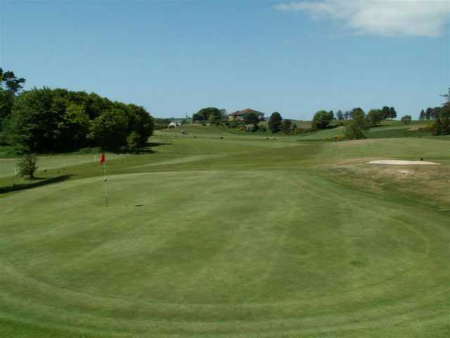 A view of hole #3 at Stranraer Golf Club