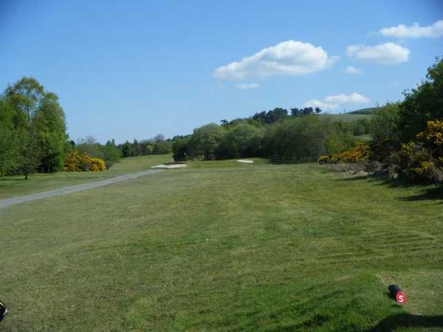 A view from tee #5 at Vale of Leven Golf Club