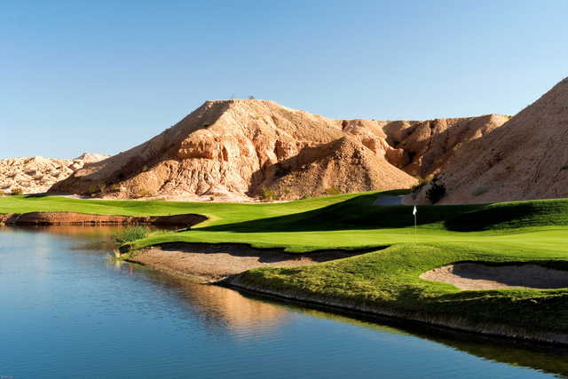 Canyons at Oasis Golf Club: View from 15th green