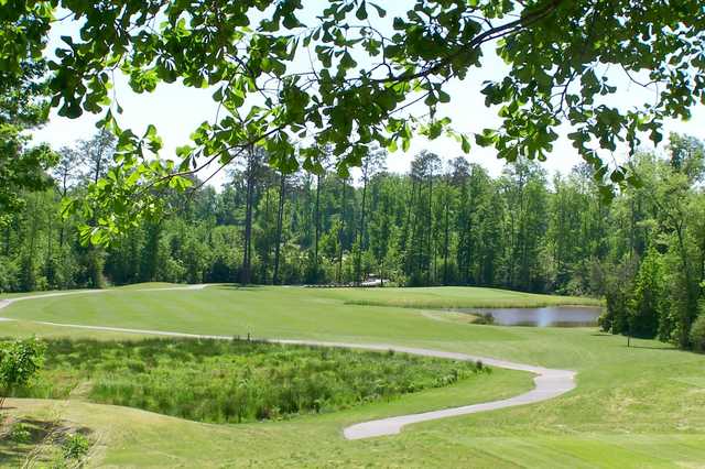 A view of a fairway at White Course from Keith Hills Golf Club