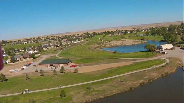 Aerial view from Lake Hills Golf Club