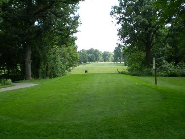 A view from tee #14 at North from Woodland Hills Golf Course