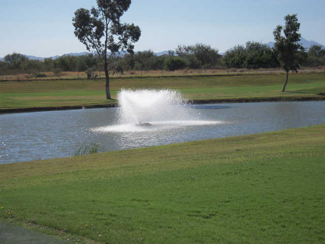 A view from Voyager RV Resort and Golf Course