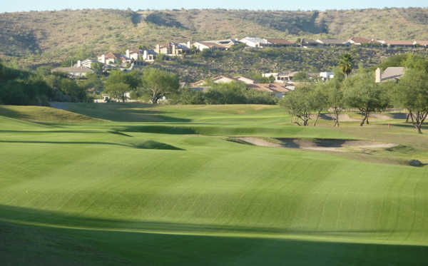 A view of a fairway at Catalina from SaddleBrooke Country Club
