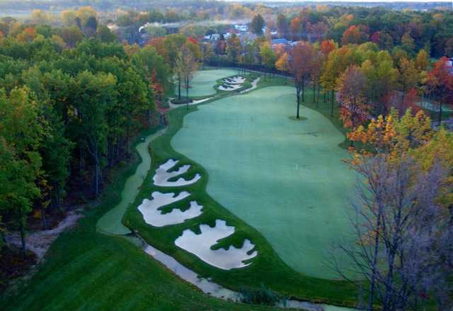 A view from Thundering Waters Golf Club