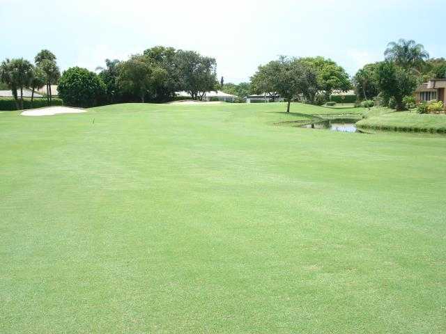 A view of fairway #10 from West at Woodlands Country Club