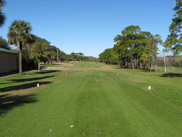 A view from the 1st tee at North from Fernandina Beach Golf Course