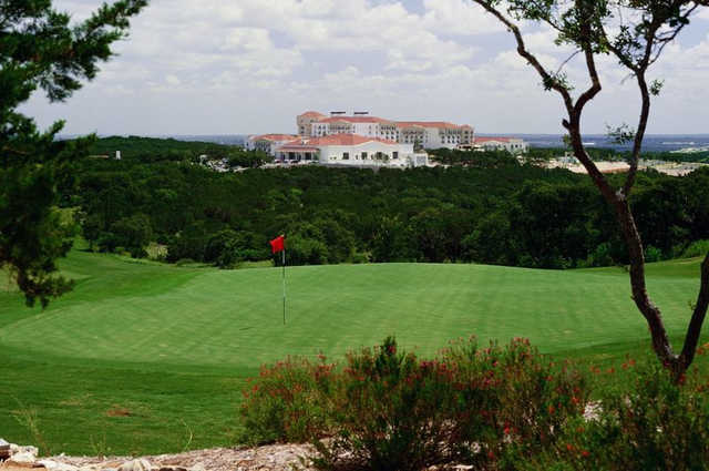 View of the 10th green at La Cantera Golf Club.