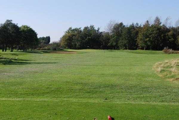 A view from a tee at Ashton & Lea Golf Club